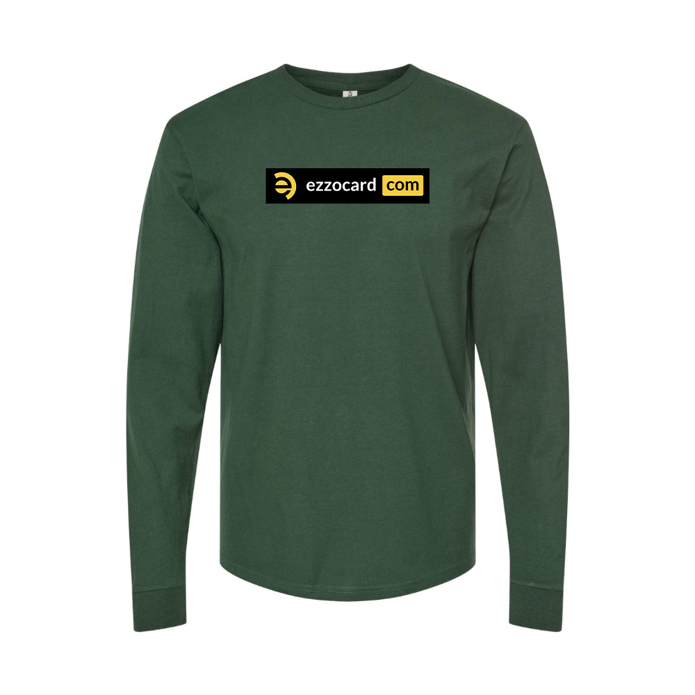 Men's Ezzocard Logo Long Sleeve T-Shirt