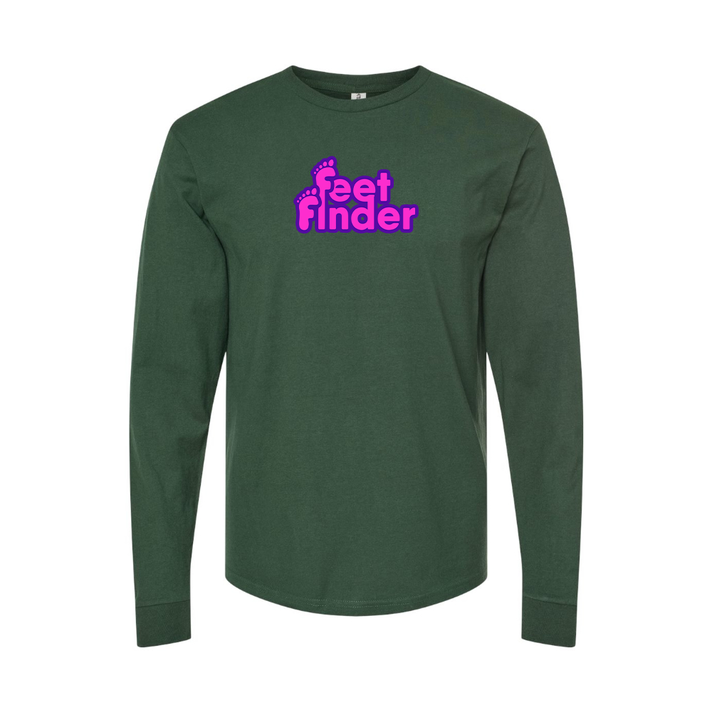 Men's FeetFinder Logo Long Sleeve T-Shirt