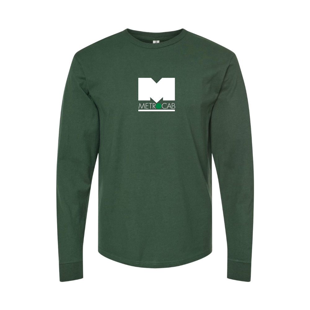 Men's Metrocab Logo Long Sleeve T-Shirt