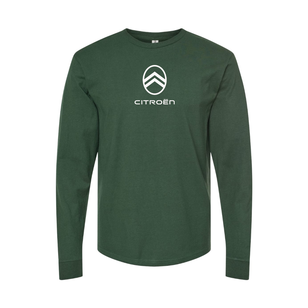Men's Citroen Logo Long Sleeve T-Shirt