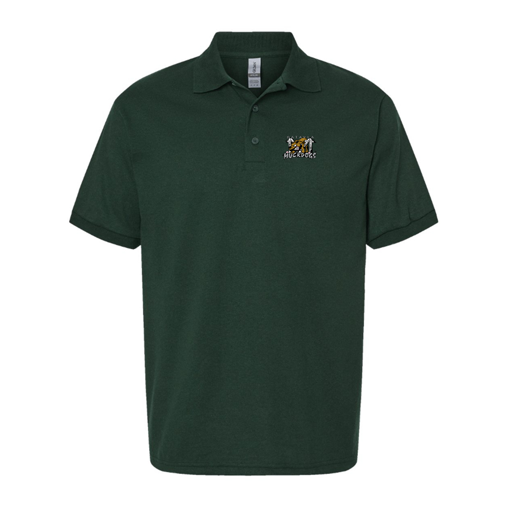 Men's Batavia  Muckdogs Logo Dry Blend Polo