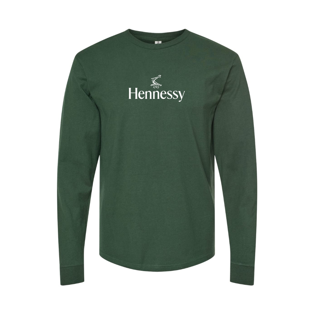 Men's Hennessy Logo Long Sleeve T-Shirt