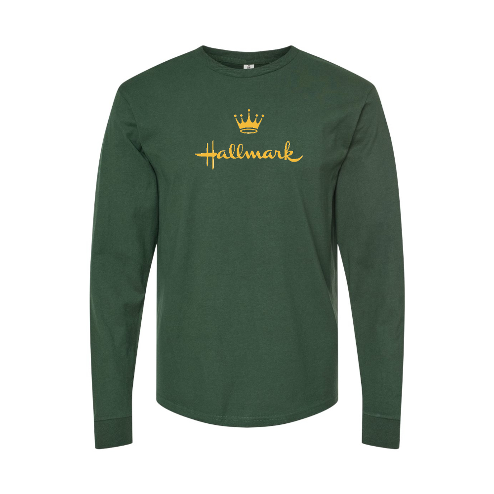 Men's Hallmark golden logo Long Sleeve T-Shirt