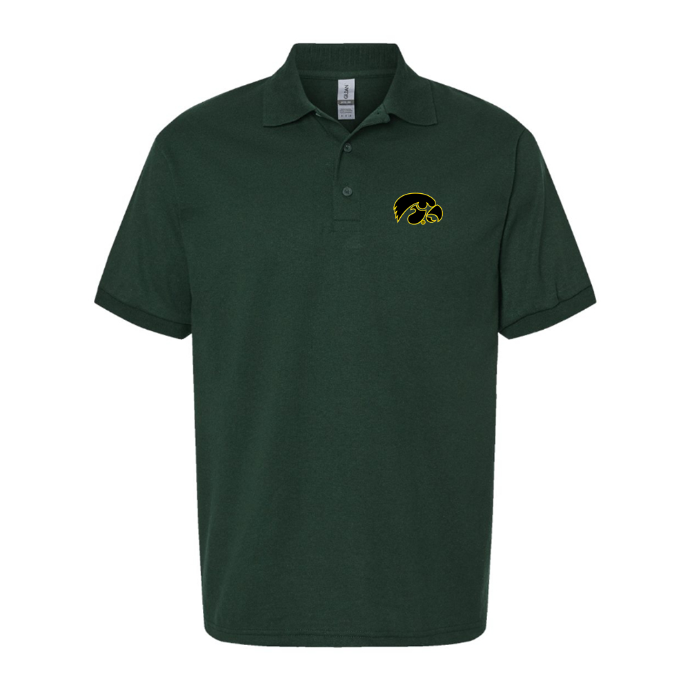 Men's Lowa Hawkeyes Logo Dry Blend Polo