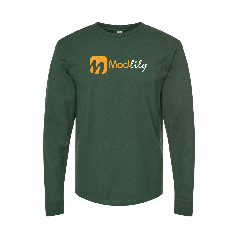 Men's Modlily Logo Long Sleeve T-Shirt