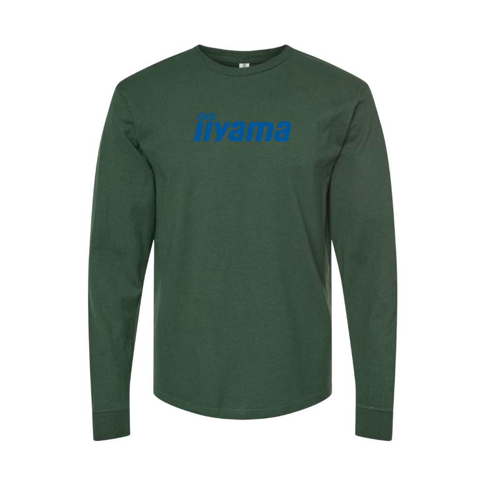 Men's Iiyama Logo Long Sleeve T-Shirt