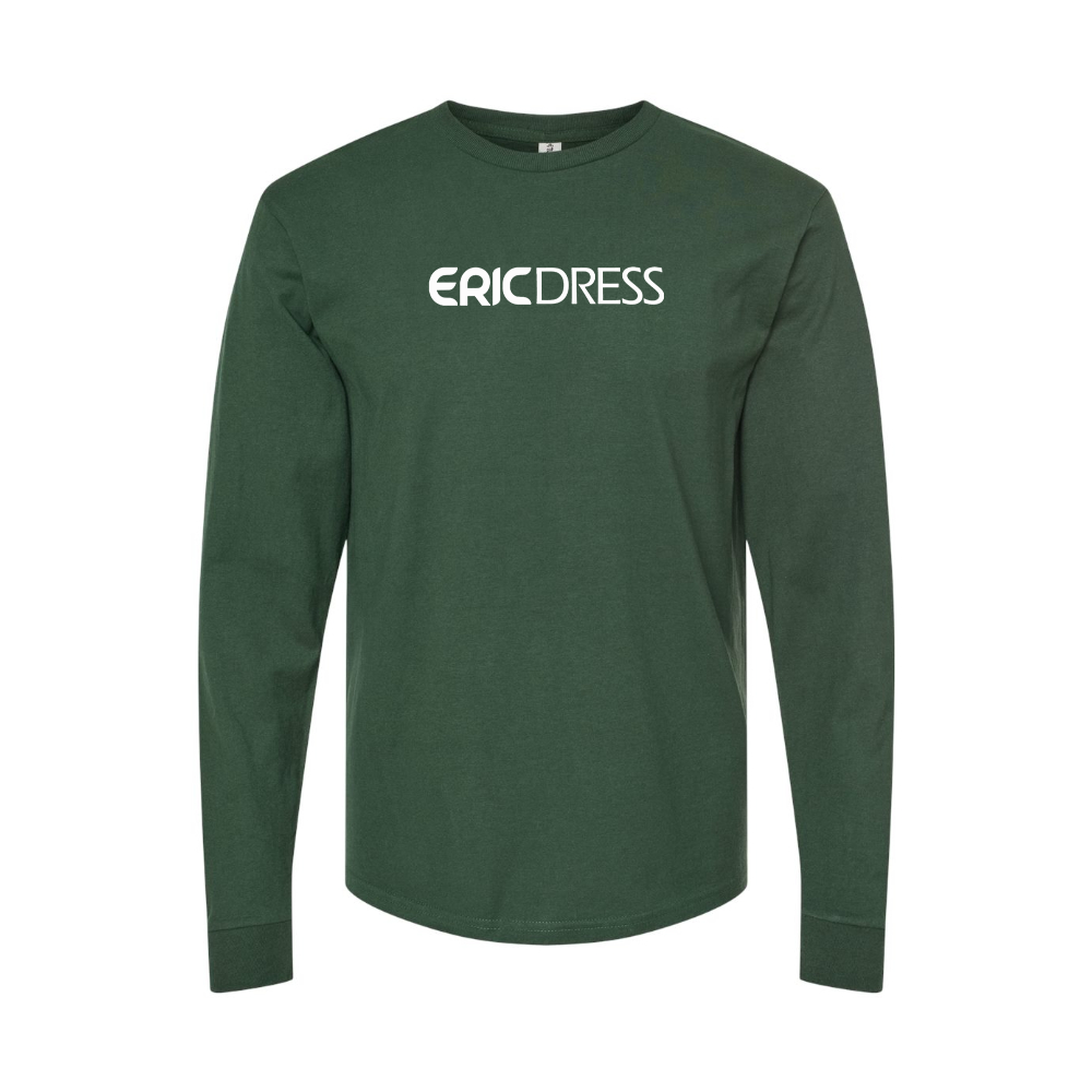 Men's Ericdress Logo Long Sleeve T-Shirt