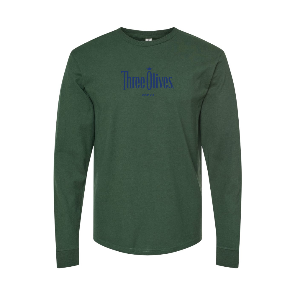 Men's Three Olives Logo Long Sleeve T-Shirt