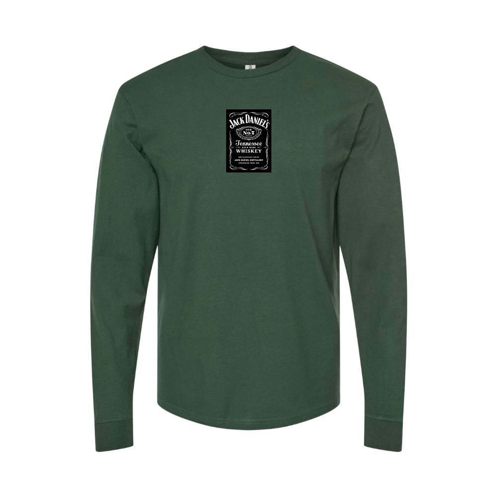Men's Jack Daniels Logo Long Sleeve T-Shirt