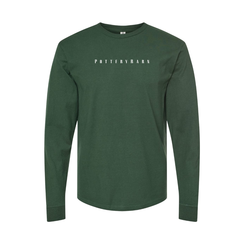 Men's PotteryBarn Logo Long Sleeve T-Shirt