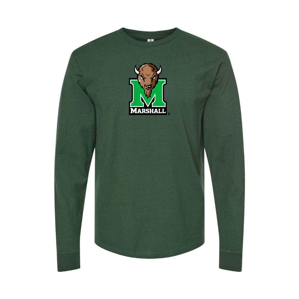 Men's Marshall Thundering Herd Logo Long Sleeve T-Shirt