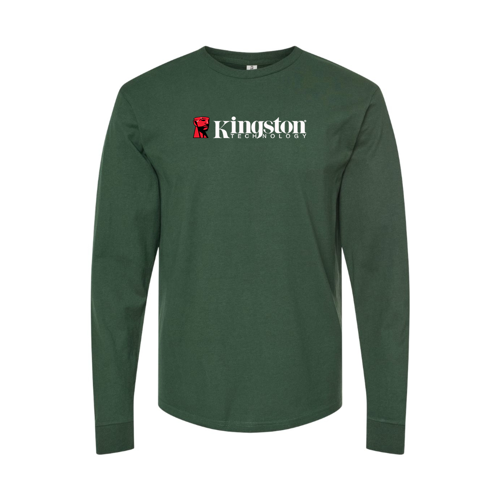 Men's Kingston Logo Long Sleeve T-Shirt