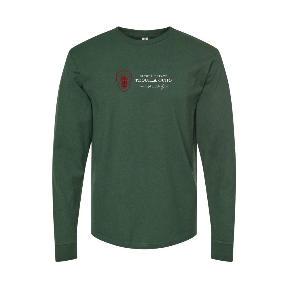 Men's Tequila Ocho Logo Long Sleeve T-Shirt