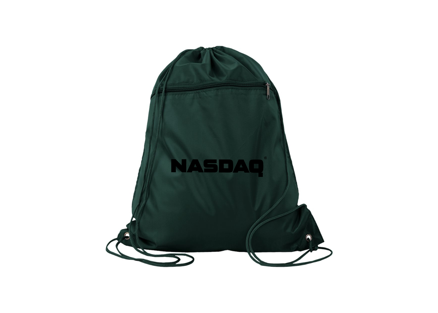 Nasdaq Logo Q-Tees - Polyester Cinchpack