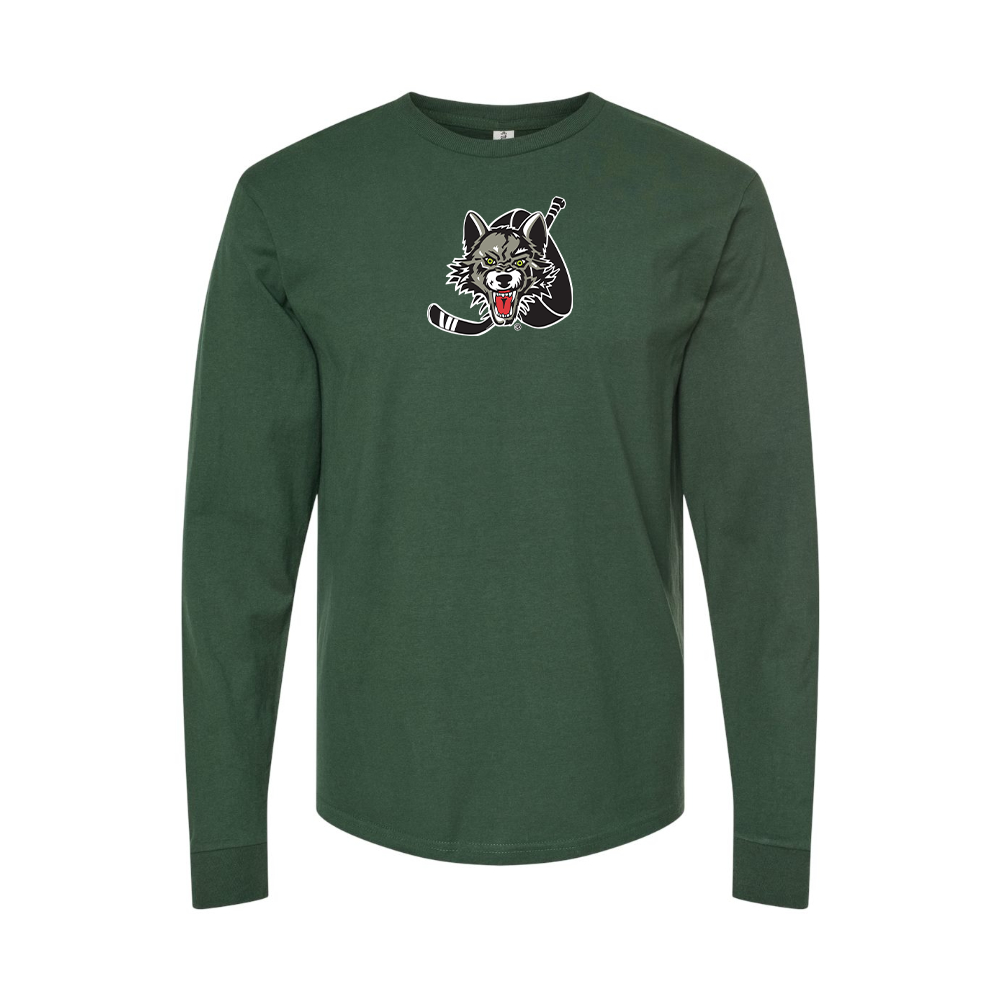 Men's Chicago Wolves Logo Long Sleeve T-Shirt