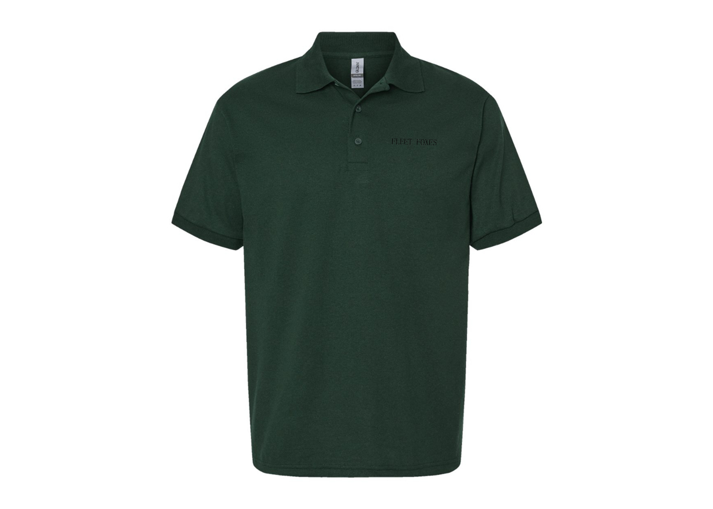 Men's Fleet Foxes Logo Gildan Dry Blend Jersey Polo