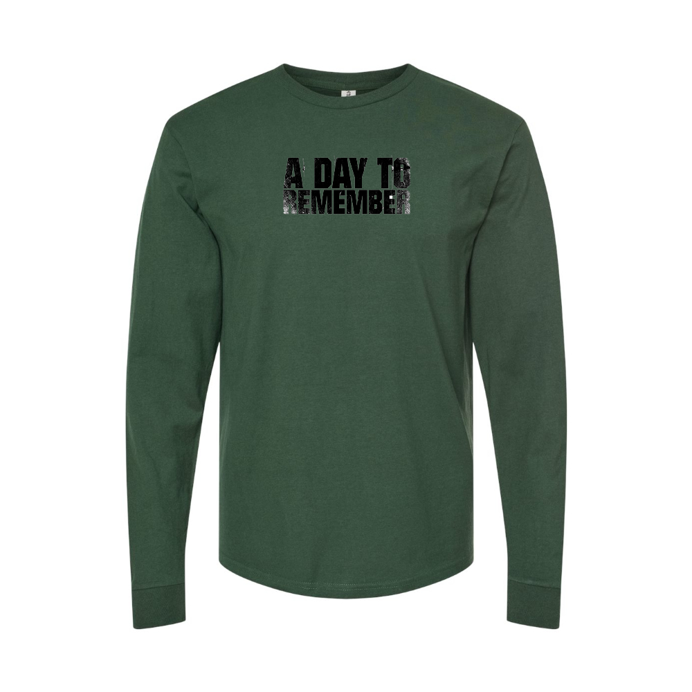 Men's A Day to Remember  Logo Long Sleeve T-Shirt