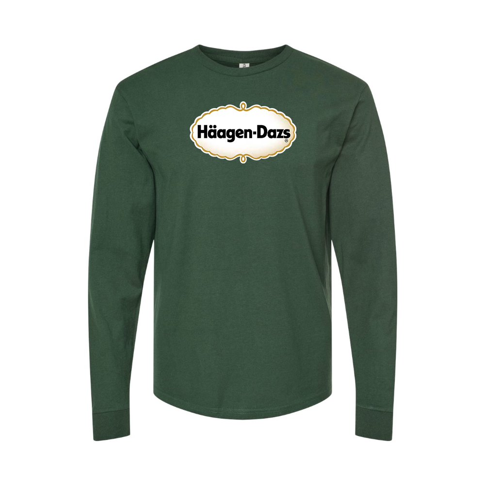 Men's Haagen Dazs Logo Long Sleeve T-Shirt