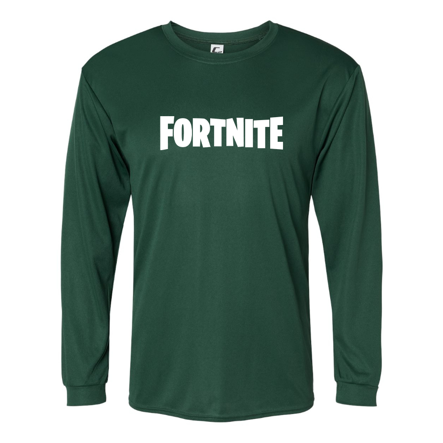 Men’s Fortnite Battle Royale Game- C2 Sport - Polyester Long Sleeve T-Shirt - 5104