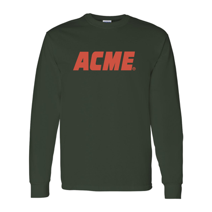 Men's ACME Logo Gildan Heavy Cotton Long Sleeve T-Shirt