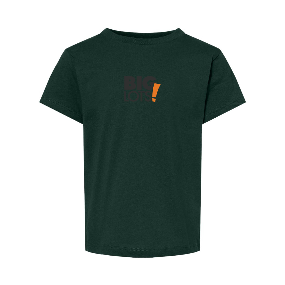 Big Lots Logo BELLA  CANVAS Toddler Jersey Tee