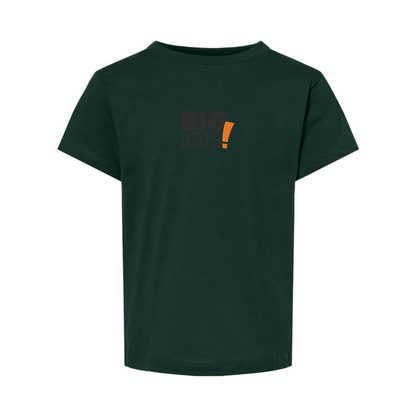 Big Lots Logo BELLA  CANVAS Toddler Jersey Tee