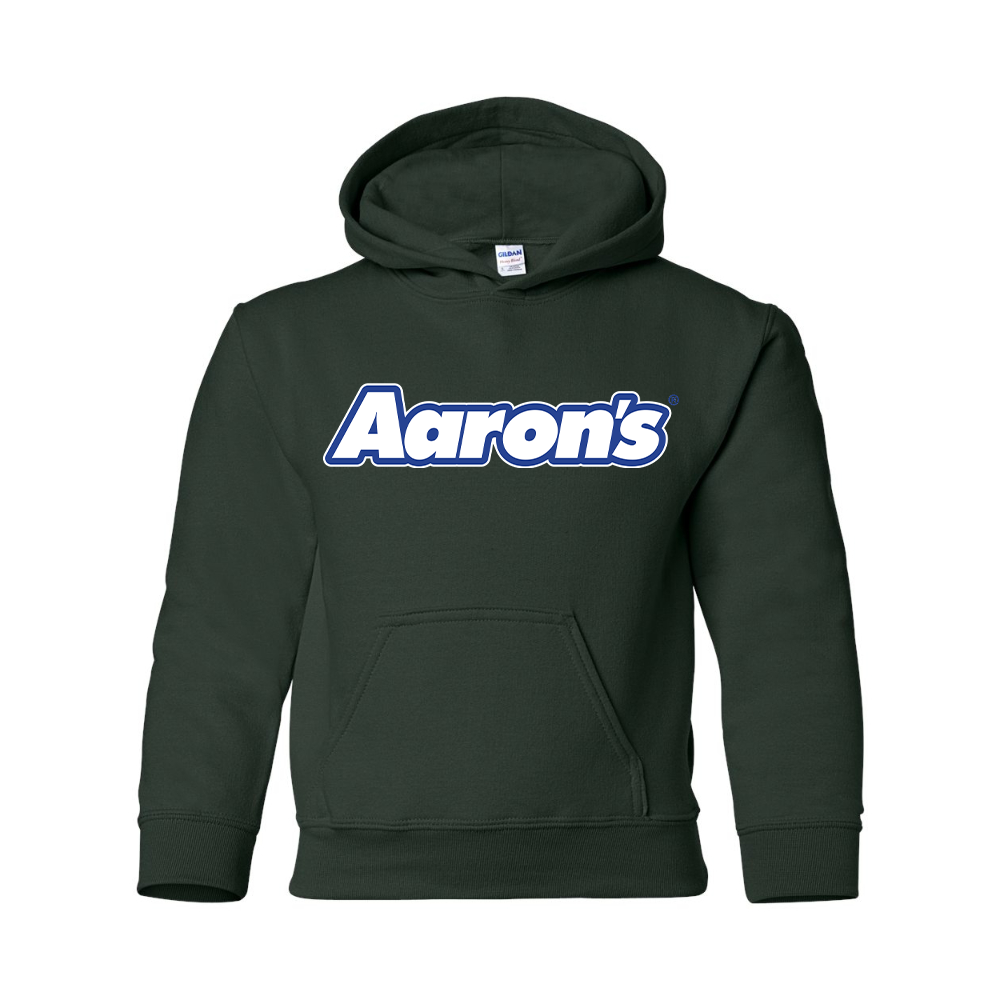 Youth Aaron_s Logo Gildan Heavy Blend  Hooded Sweatshirt