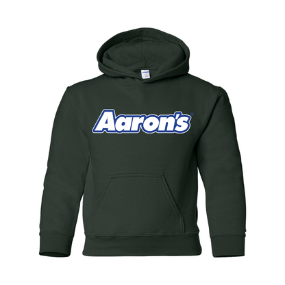 Youth Aaron_s Logo Gildan Heavy Blend  Hooded Sweatshirt