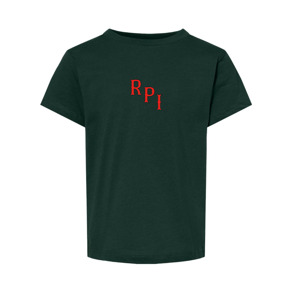 RPI Engineers Logo BELLA  CANVAS Toddler Jersey Tee
