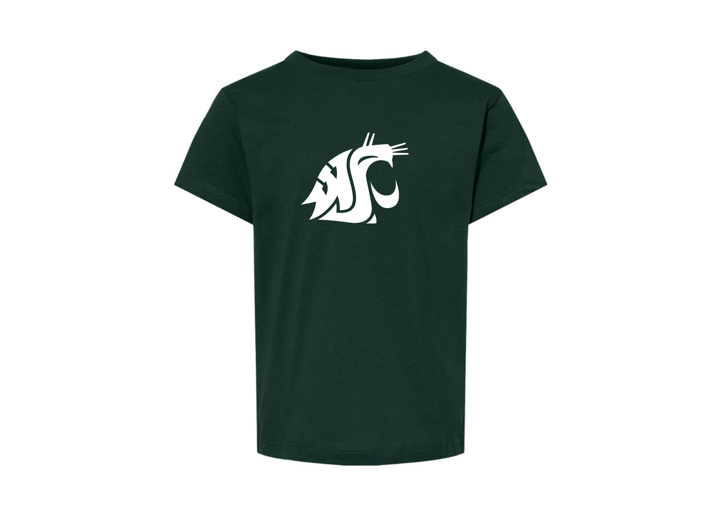 Washington State Cougars BELLA  CANVAS Toddler Jersey Tee