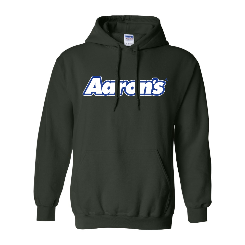 Men's Aaron_s Logo Gildan  Heavy Blend Hooded Sweatshirt