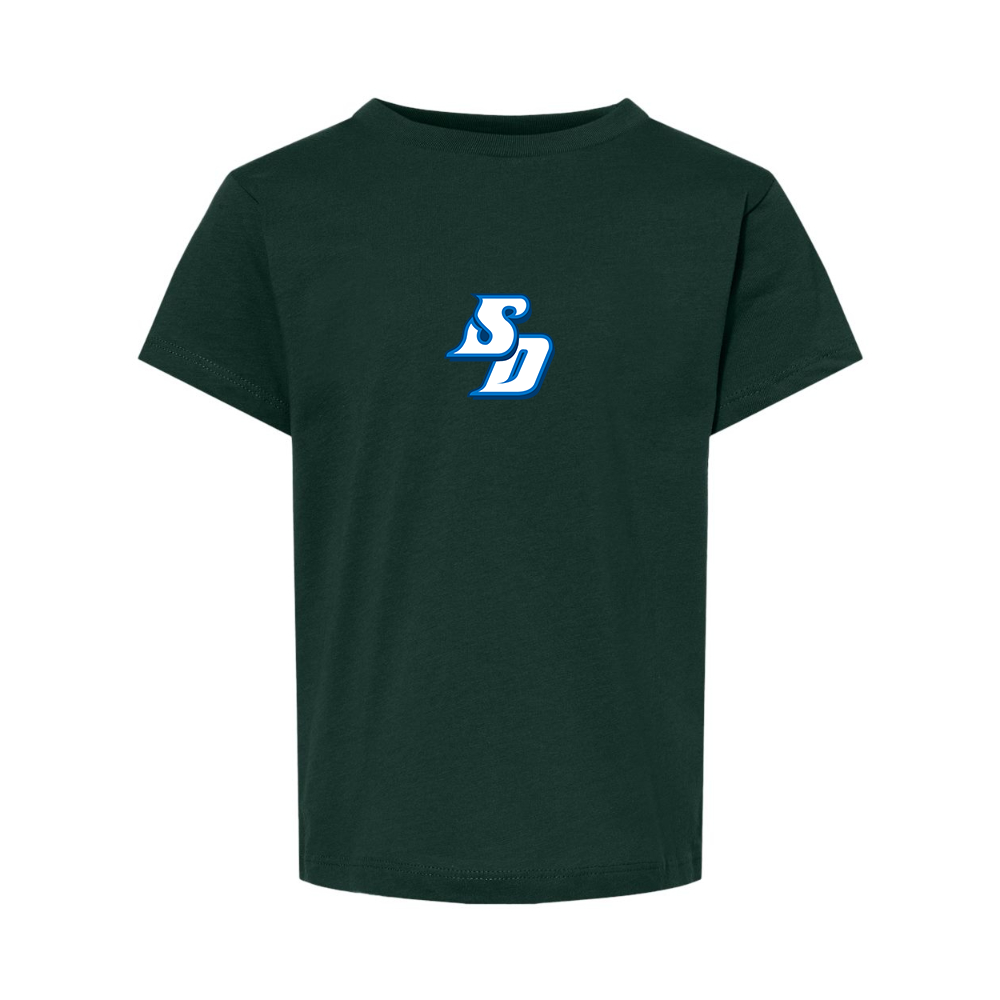 San Diego Toreros Logo BELLA  CANVAS Toddler Jersey Tee