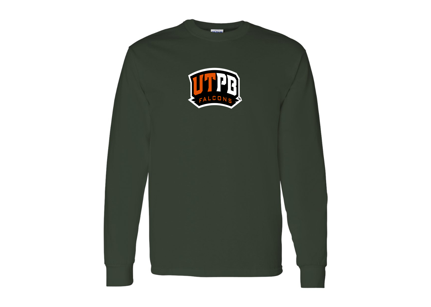 Men's UTPB Falcons Gildan Heavy Cotton Long Sleeve T-Shirt