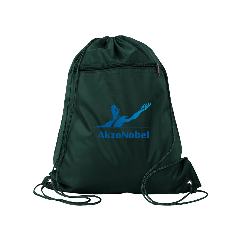 AkzoNobel Logo Q-Tees - Polyester Cinchpack