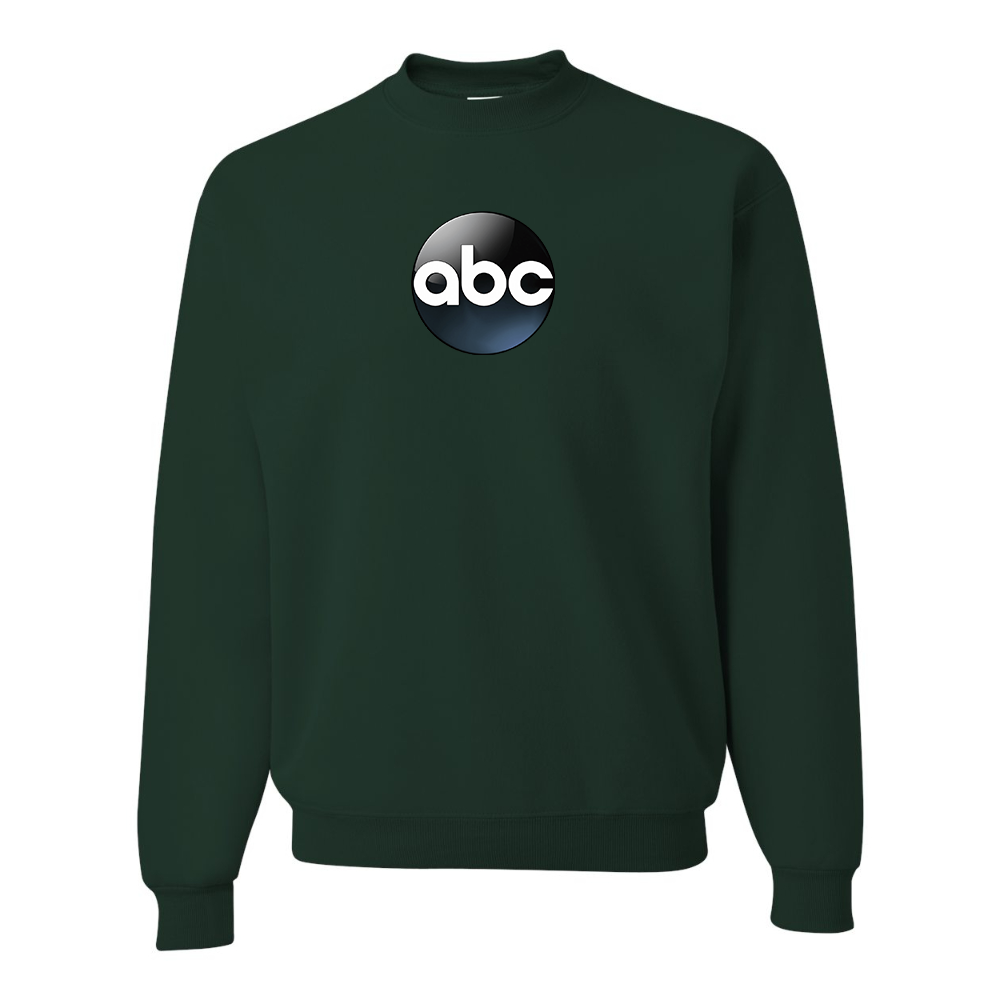 Men's Abc Logo  JERZEES NuBlend Crewneck Sweatshirt