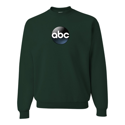 Men's Abc Logo  JERZEES NuBlend Crewneck Sweatshirt