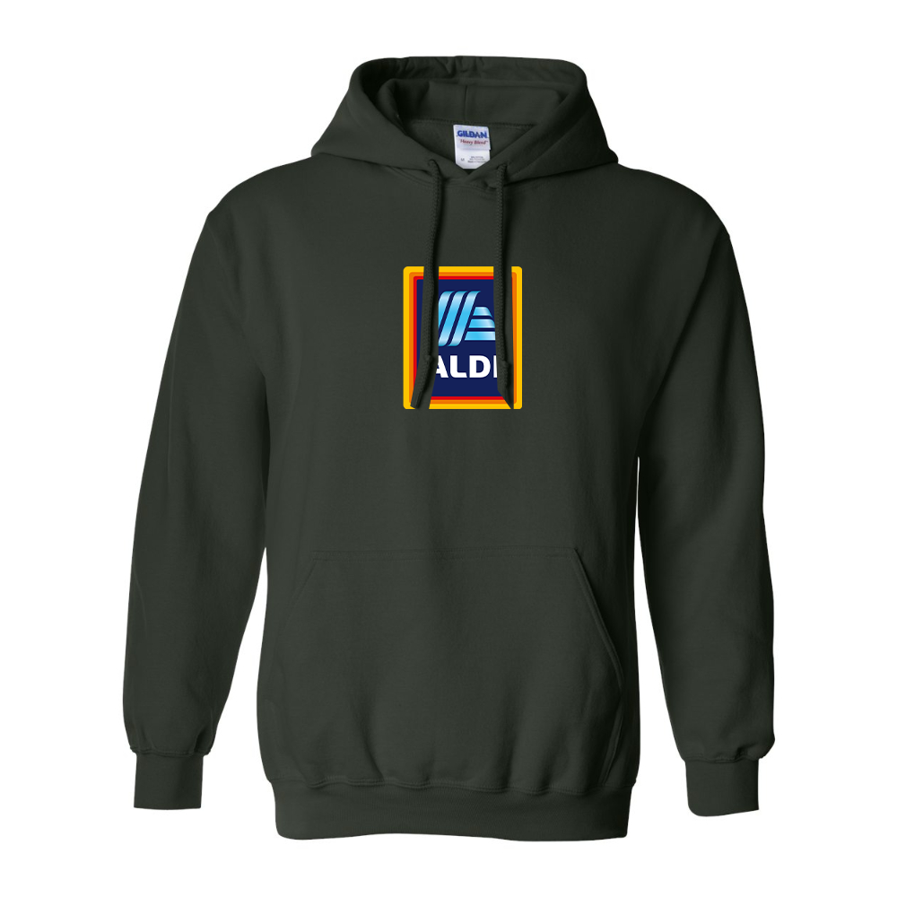 Men's Aldi Logo Gildan  Heavy Blend Hooded Sweatshirt
