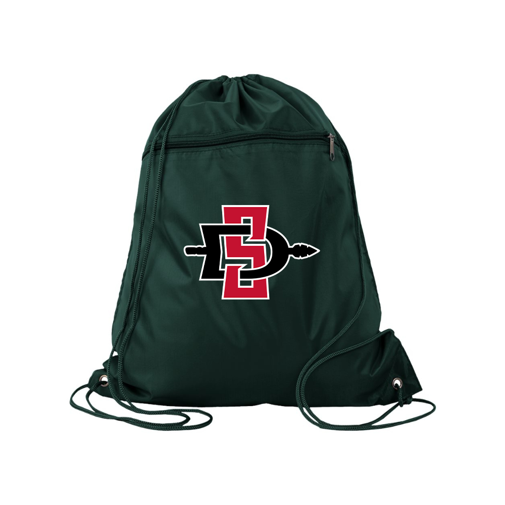 San Diego State Aztecs Logo Q-Tees - Polyester Cinchpack