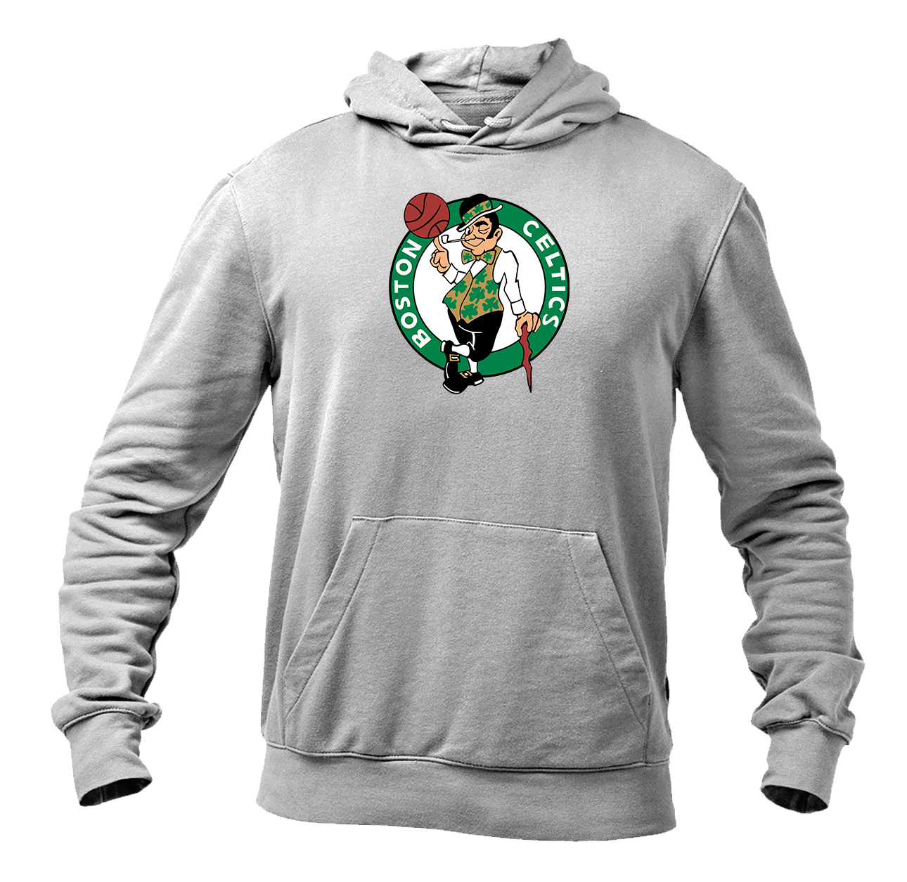 Men's Boston Celtics Logo Gildan  Heavy Blend Hooded Sweatshirt