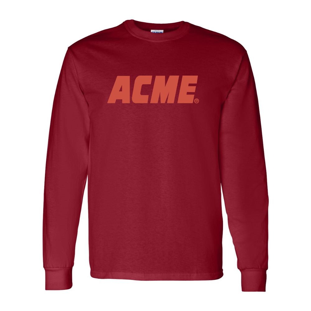 Men's ACME Logo Gildan Heavy Cotton Long Sleeve T-Shirt