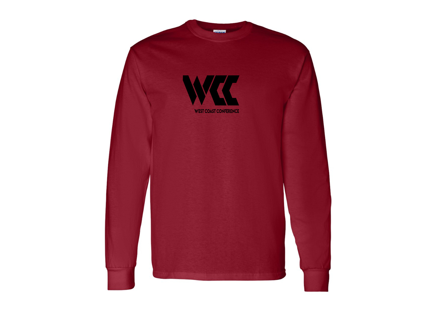 Men's West Coast Conference Gildan Heavy Cotton Long Sleeve T-Shirt