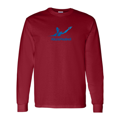 Men's AkzoNobel Logo Gildan Heavy Cotton Long Sleeve T-Shirt