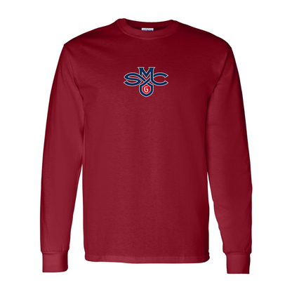 Men's Saint Marys Gaels Logo Gildan Heavy Cotton Long Sleeve T-Shirt