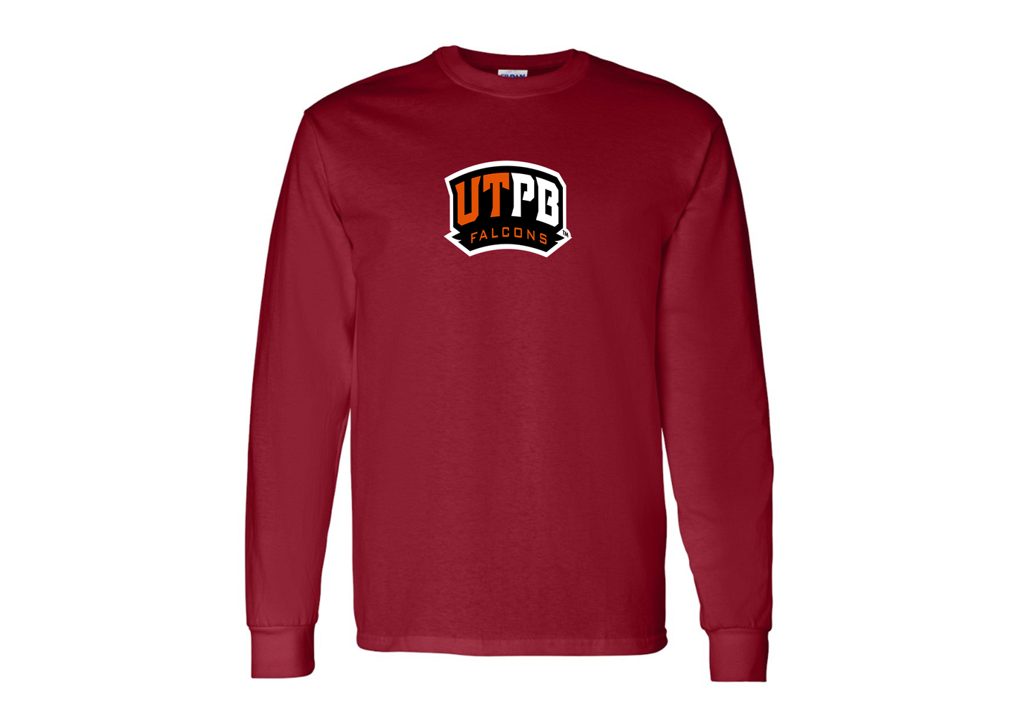 Men's UTPB Falcons Gildan Heavy Cotton Long Sleeve T-Shirt