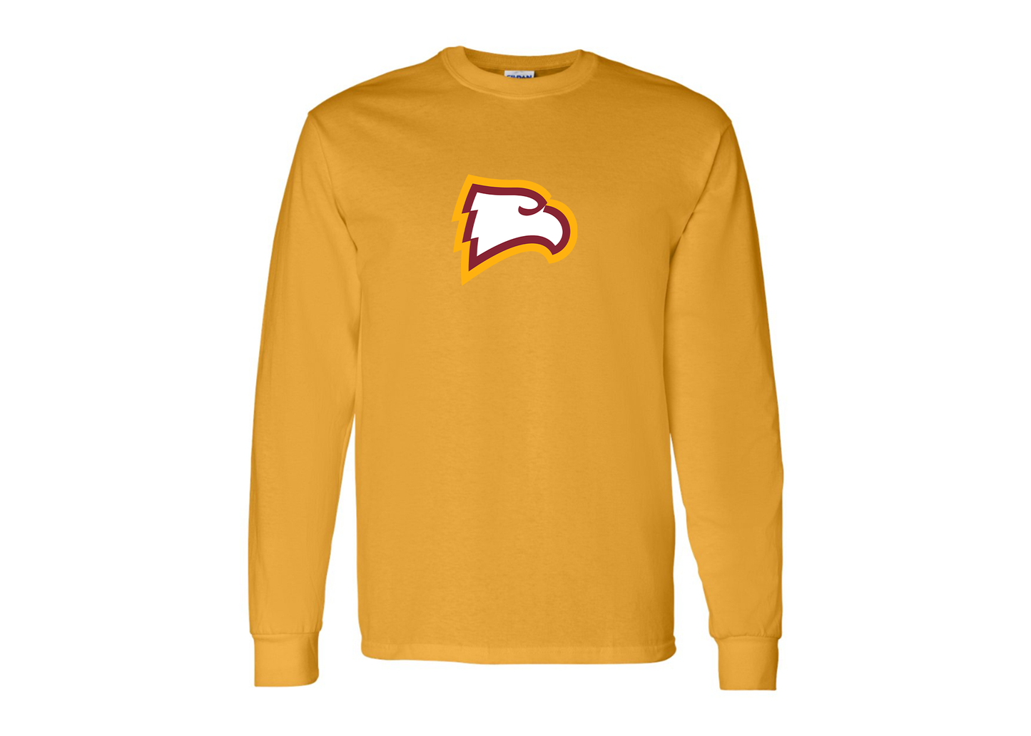 Men's Winthrop Eagles Gildan Heavy Cotton Long Sleeve T-Shirt
