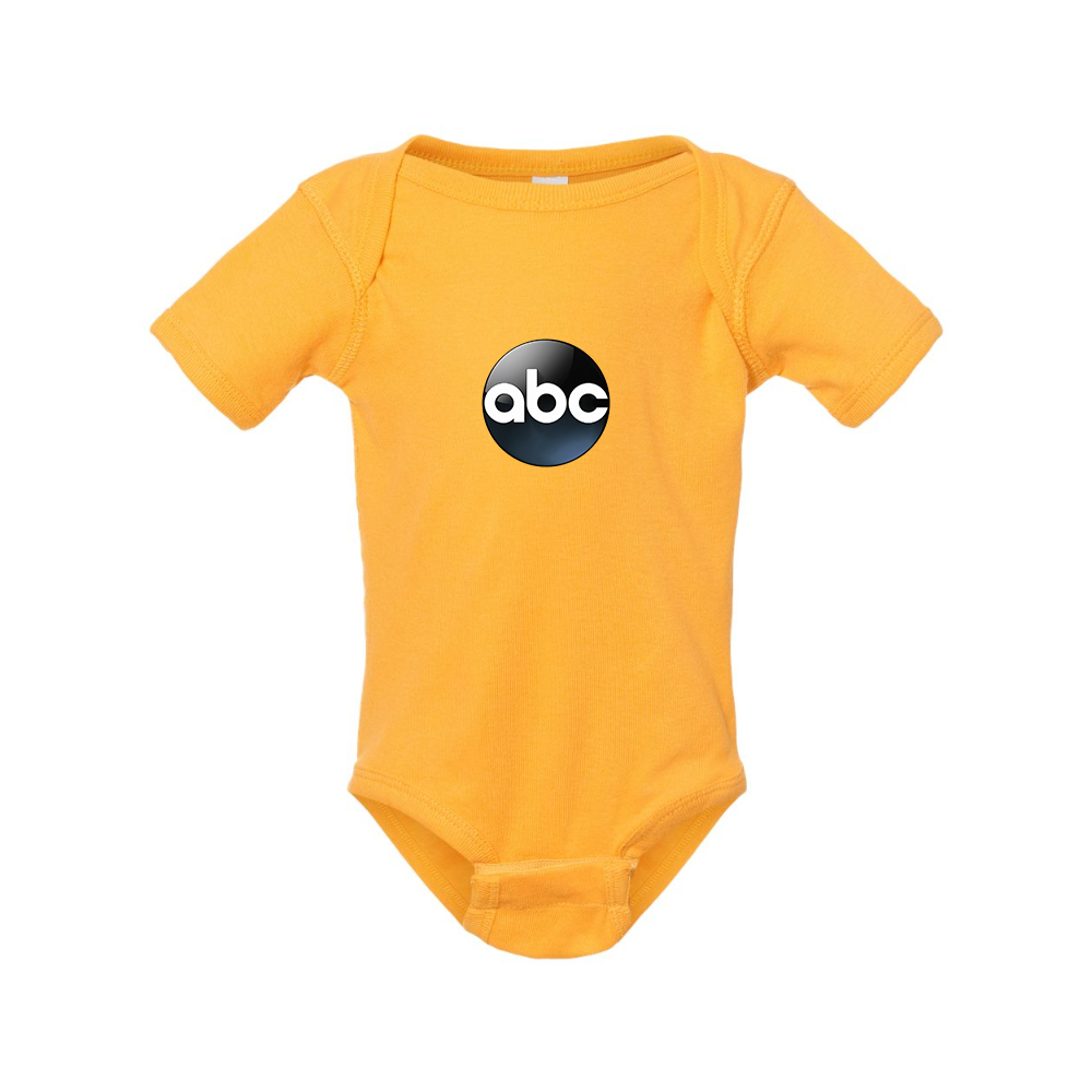 Abc Logo  Rabbit Skins Infant Baby Rib Bodysuit