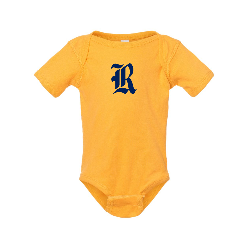 Rice Owls Logo Rabbit Skins Infant Baby Rib Bodysuit