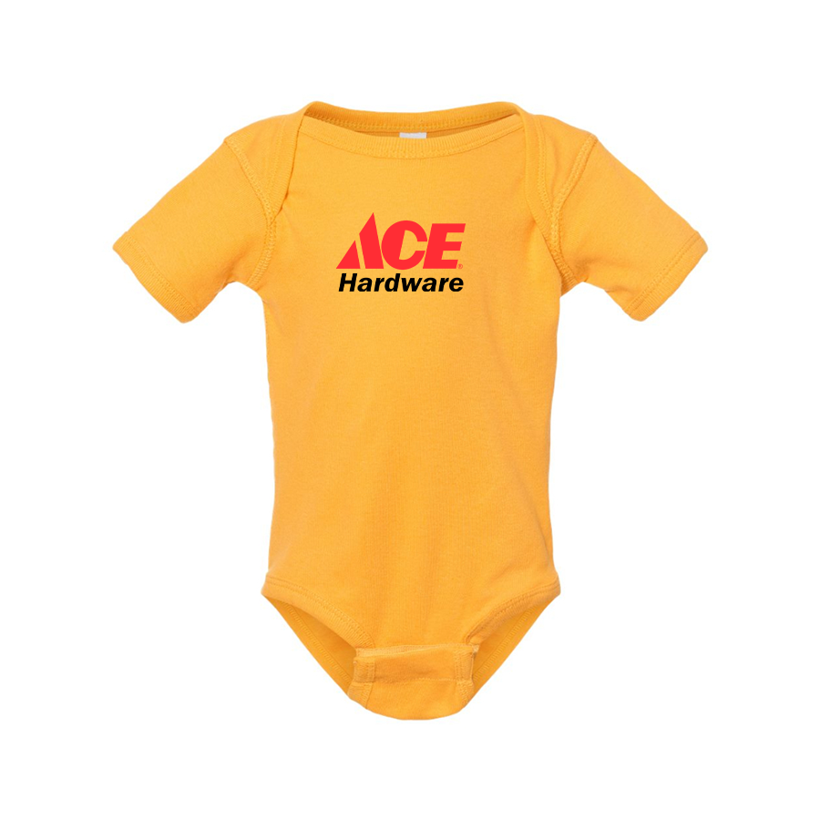 ACE Hardware Logo Rabbit Skins Infant Baby Rib Bodysuit