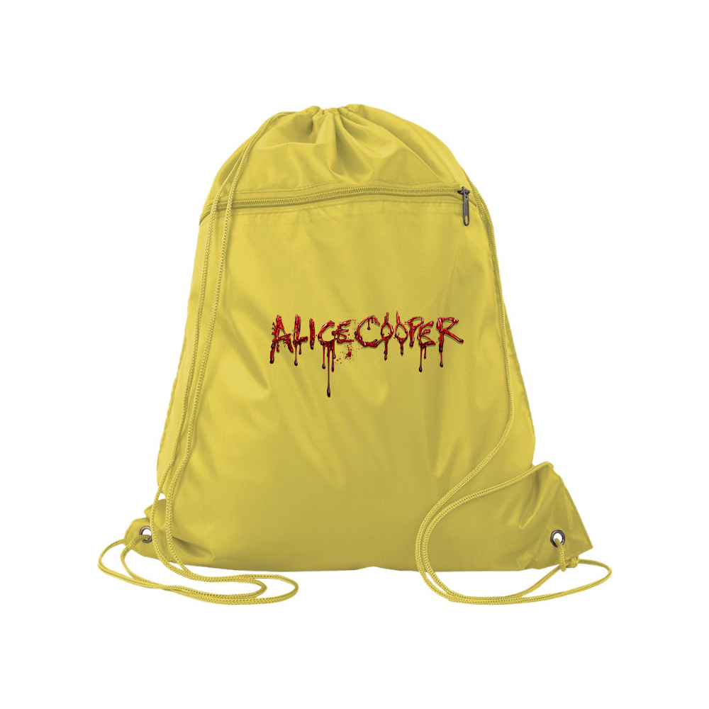 Alice Cooper Logo Q-Tees - Polyester Cinchpack