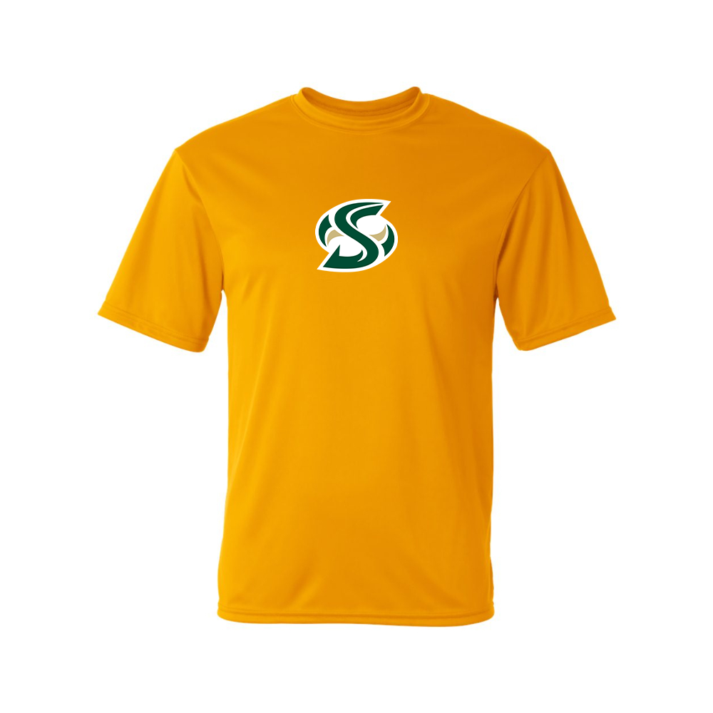 Men's Sacramento State Hornets Logo  Polyester T-Shirt